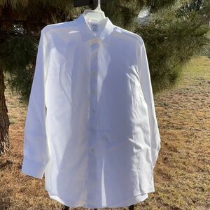 🔥 Take 50% OFF- Brooks Brothers Non-Iron Men’s Dress Shirt, Size 17-4/5